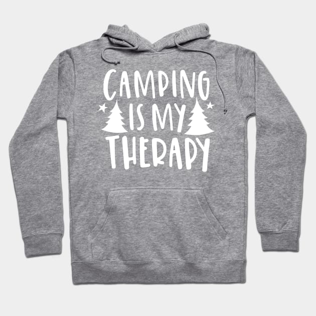 Camping Hoodie by Alvd Design